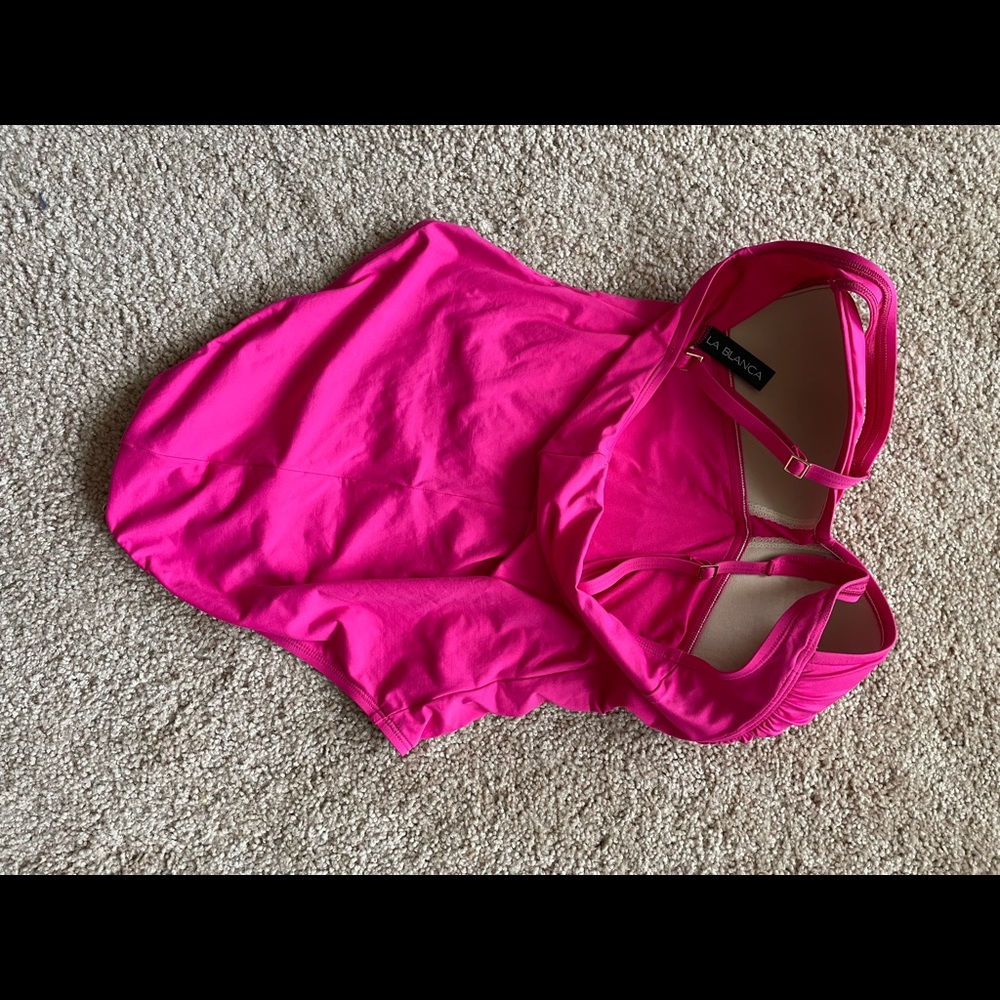 Pink La Blanca swimsuit
